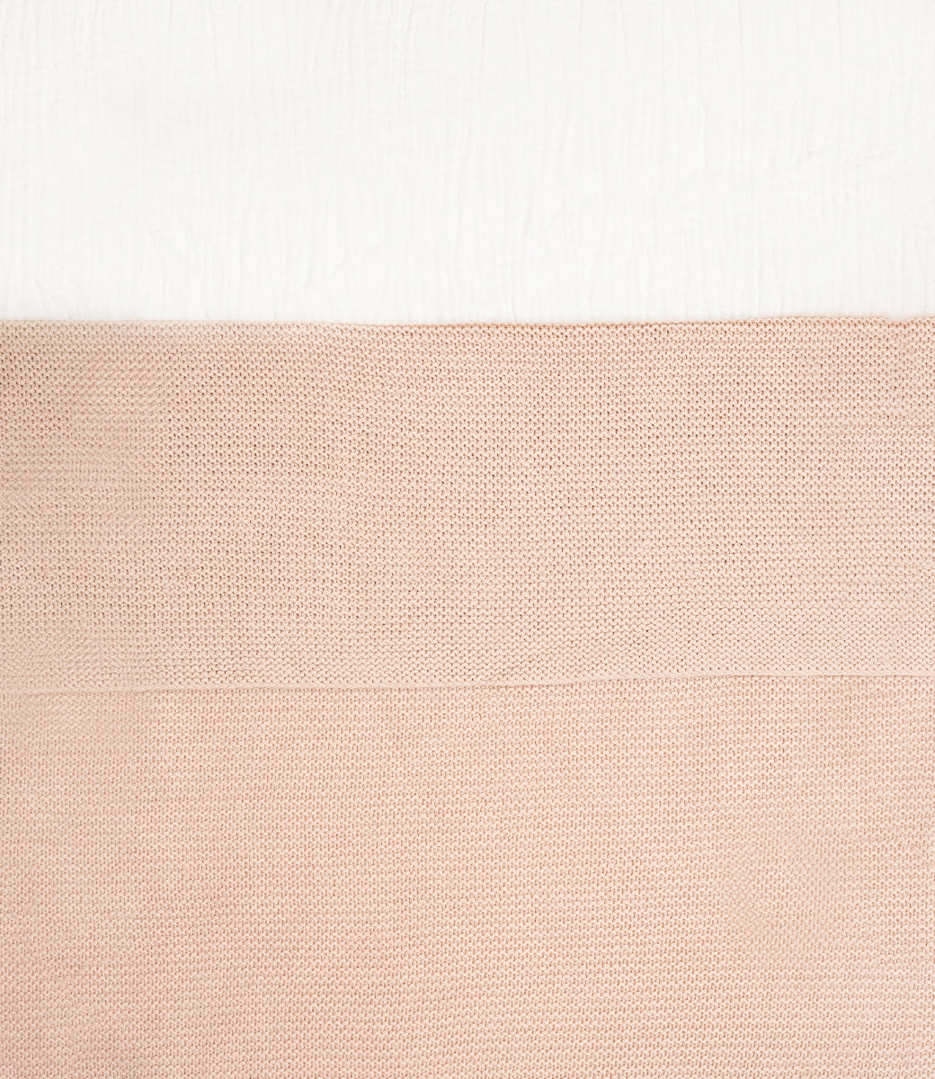Blanket // Basic knit - Pale pink