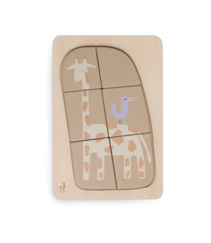 Houten puzzel Jungle Jambo - Giraffe Jollein
