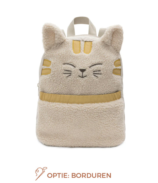 Rugtasje kat (optie: naam borduren)