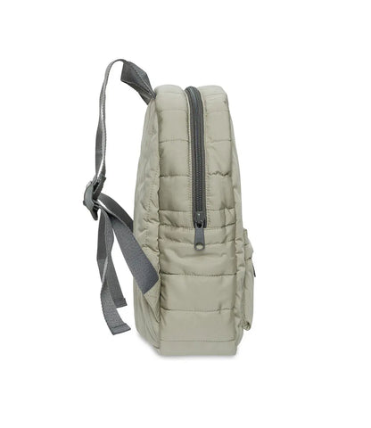 Rugtasje Puffed - Olive Green (optie: naam borduren) Jollein