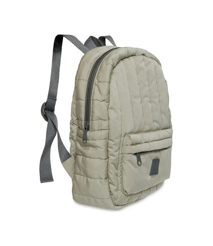 Rugtasje Puffed - Olive Green (optie: naam borduren) Jollein