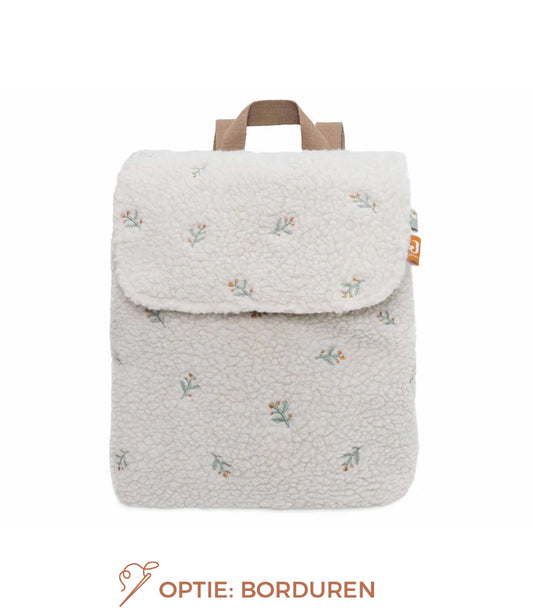 Teddy backpack - lovely (option: embroider name)
