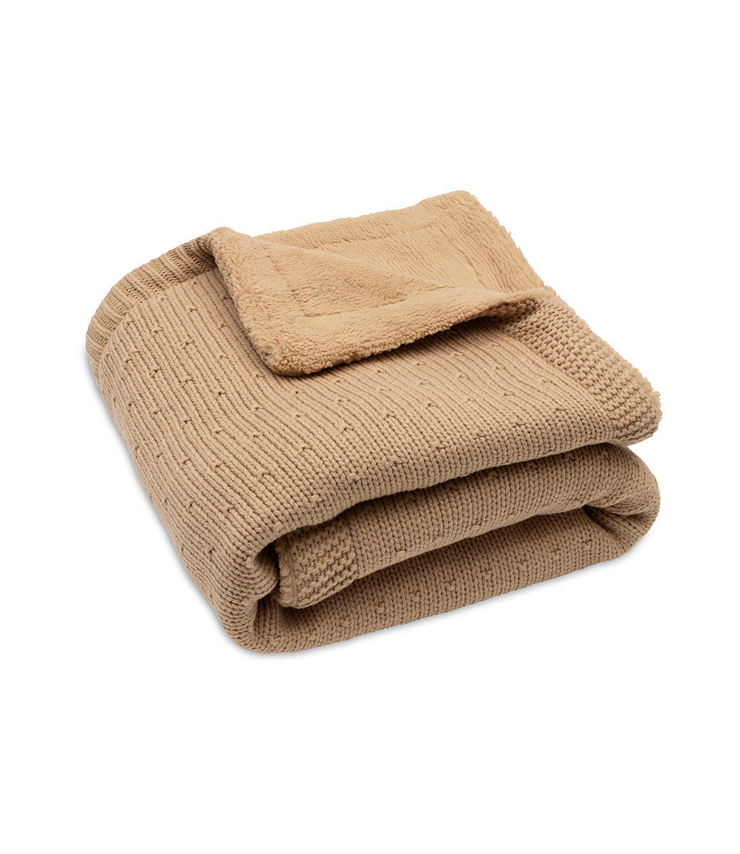 Babydeken Fluffy Sprinkle Knit - Hazel