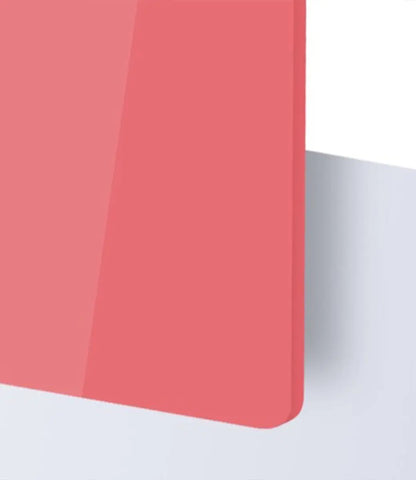 Houten naamblokken // Times 3D - Framboos World of Mina