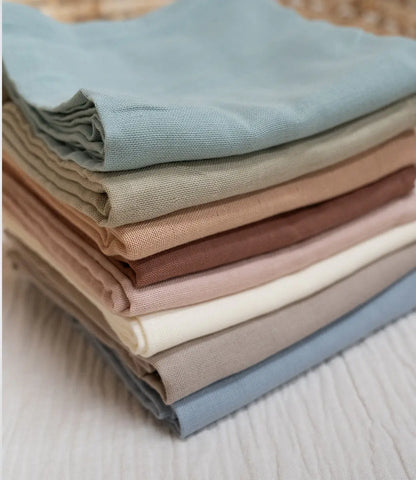 Hydrofiele doek  // Dove - geborduurd met naam SAGA Copenhagen