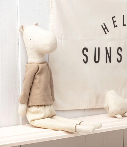 Knuffel - Herbert de hippo