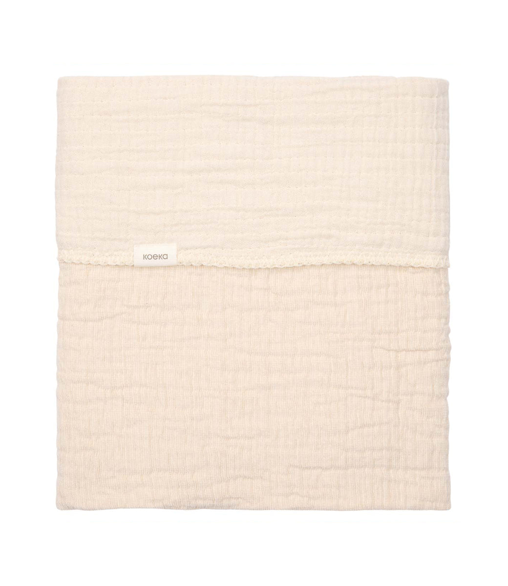 Wiegdeken incl. naam borduren // Rivoli - warm white