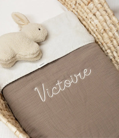 Wiegdeken teddy Faro // caffe Koeka