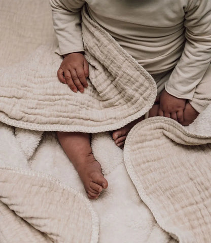Babydeken winter Rivoli // warm white Koeka