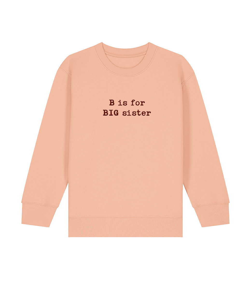 Sweater //  B is for BIG sister