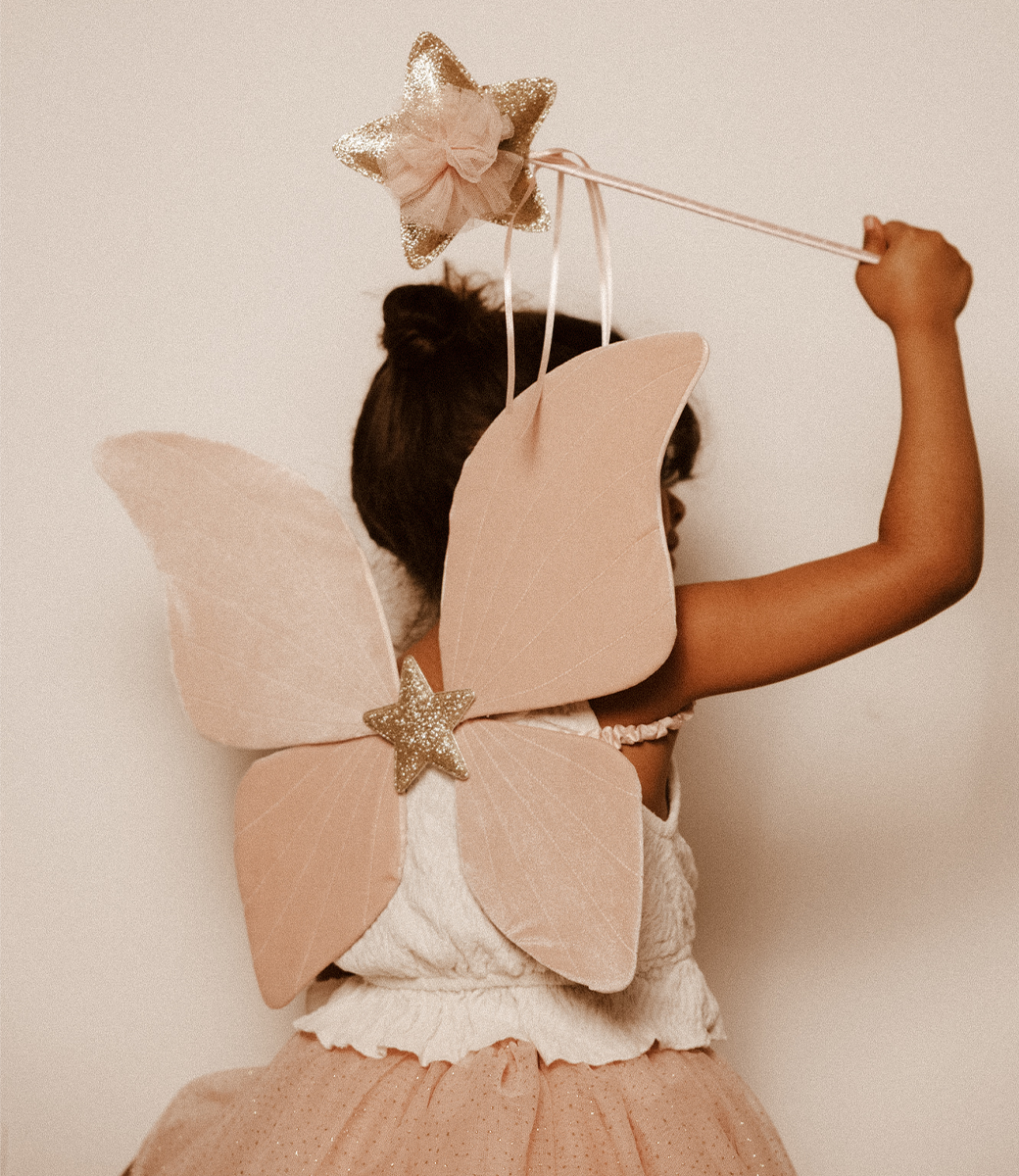 The pink butterfly // Toverstaf ster