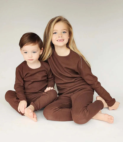 Rib pyjama // Chocolate World of Mina