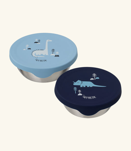 Snackbox set 2 pcs. // Dino