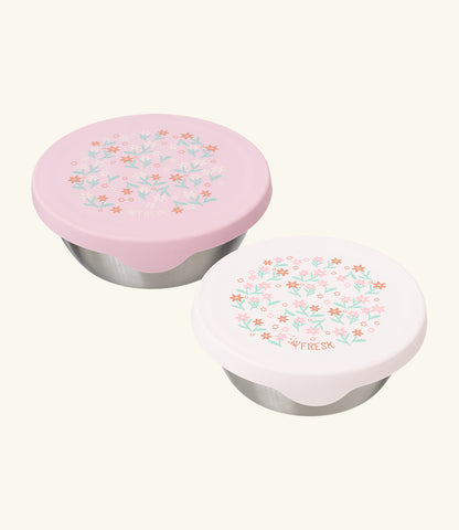 Snackbox set 2 pcs. // Garden flowers