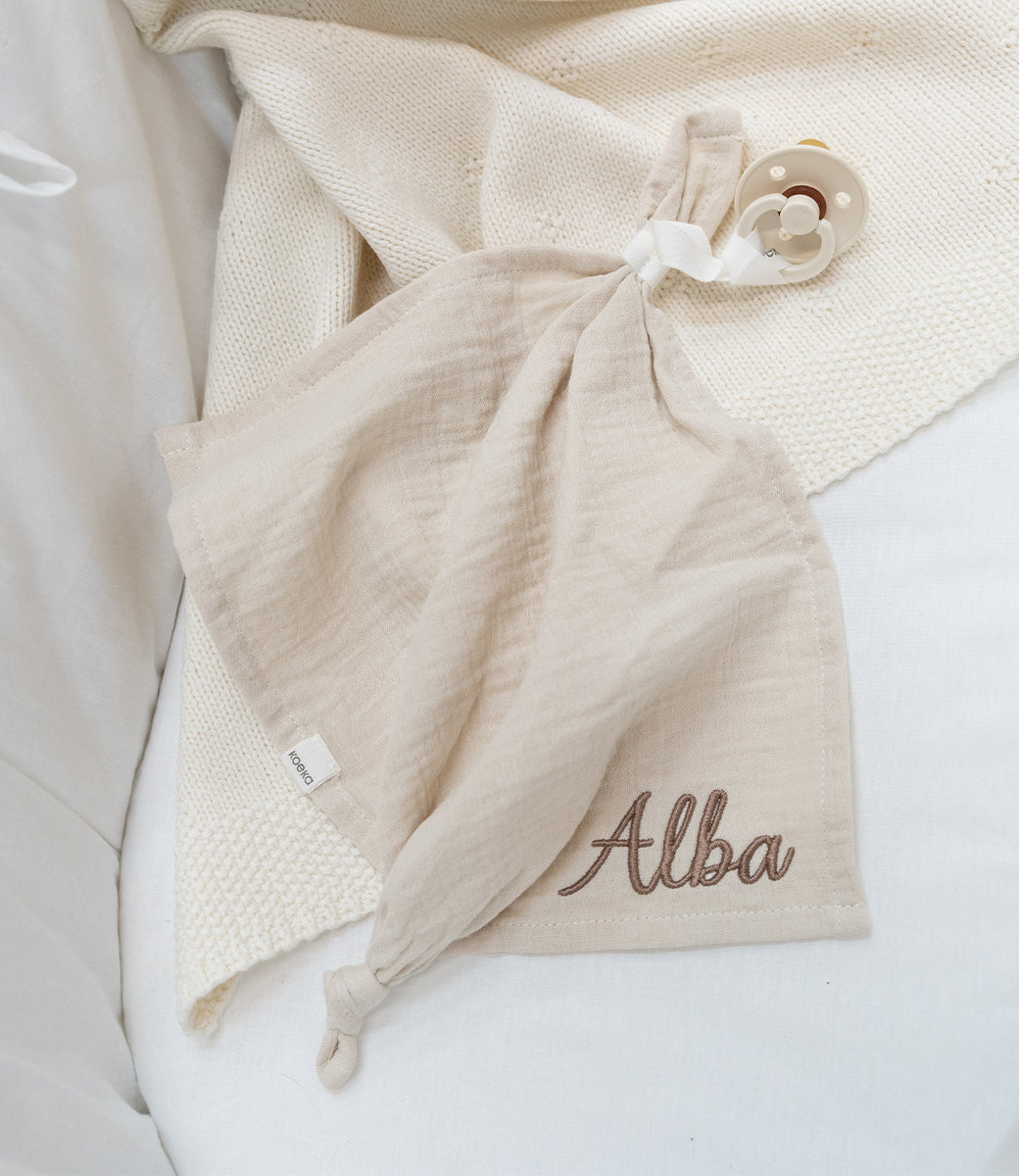 Speendoekje Faro // warm white