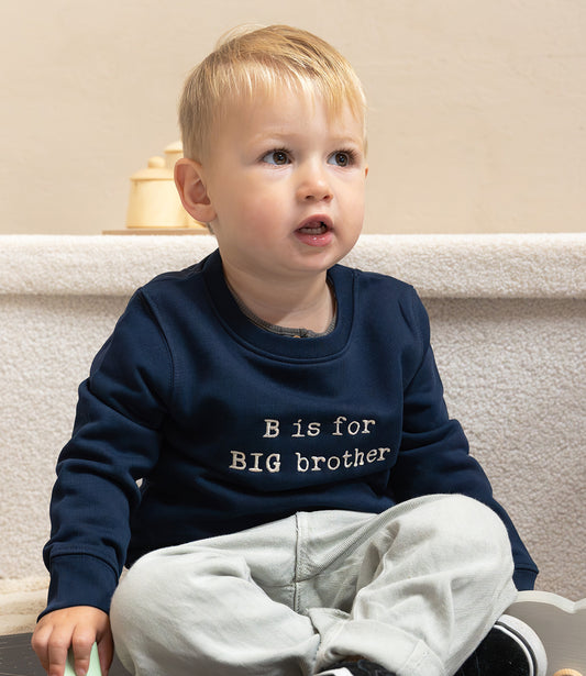 Sweater //  B is for BIG brother