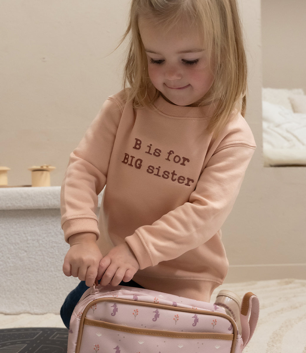 Sweater //  B is for BIG sister