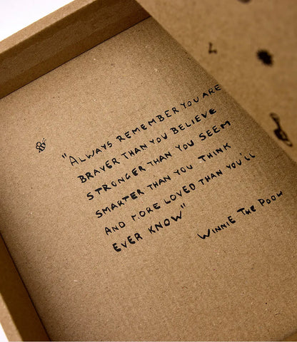 Wonder box - clover on cream Saga Copenhagen