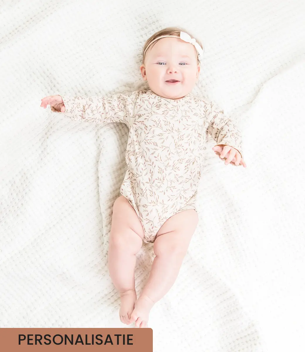 Organic kimono body // Floral blush Co