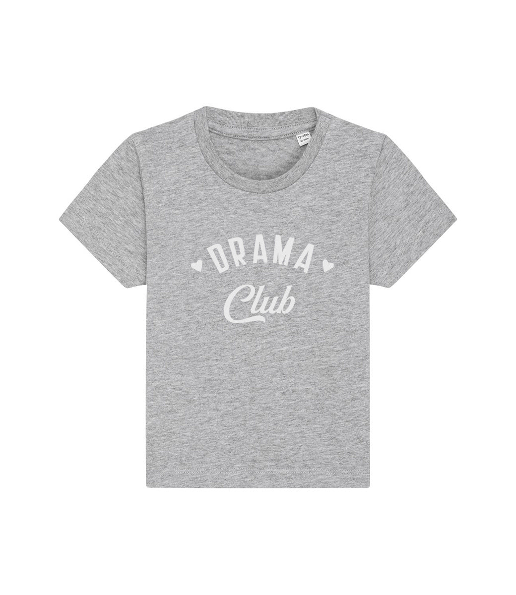 Organic baby t-shirt // Drama club