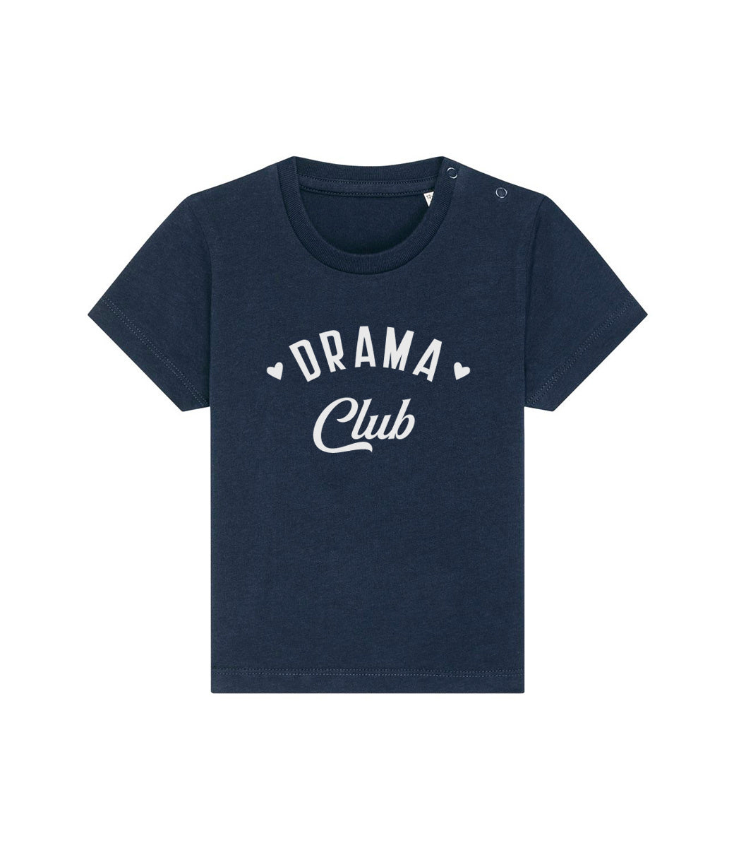 Organic baby t-shirt // Drama club