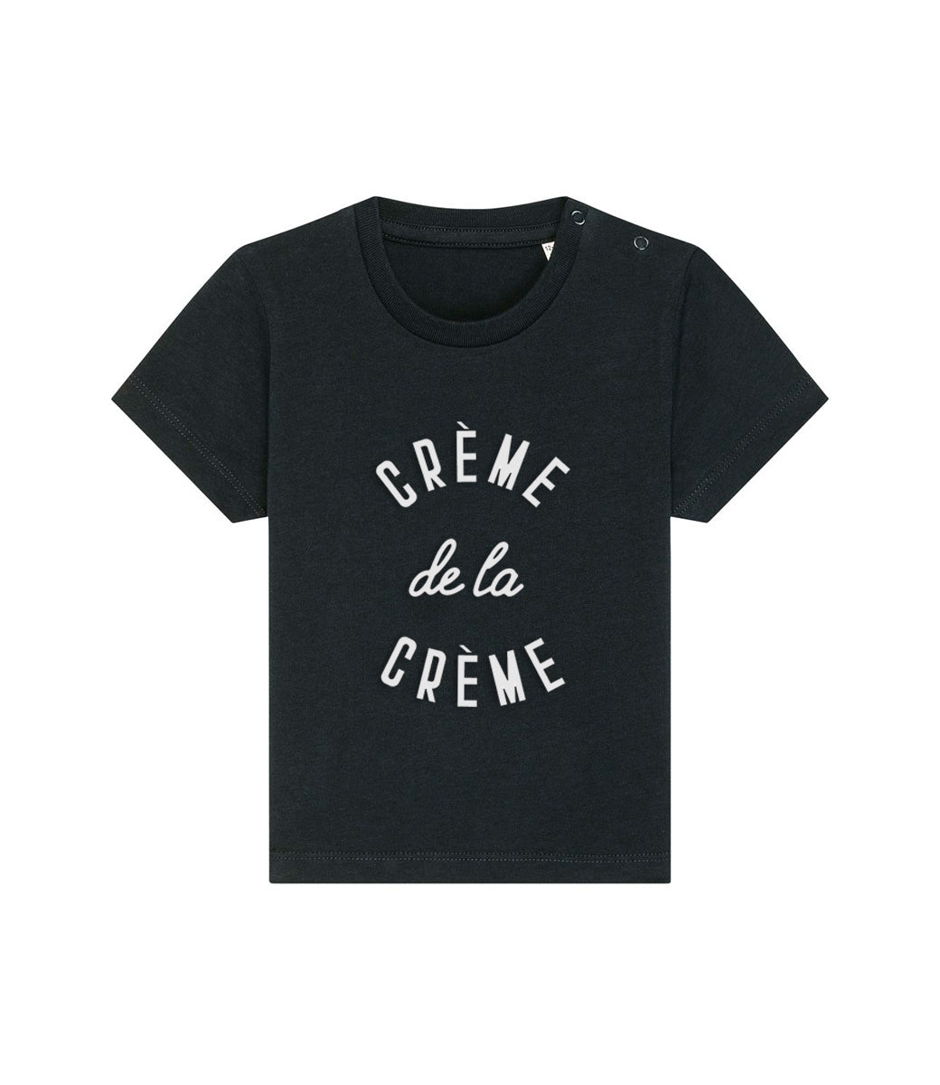 Zwart baby online shirt