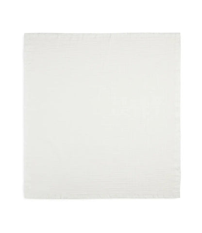 Deken incl. naam borduren // Muslin fringe - Ivory Jollein