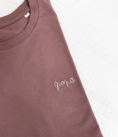 Mannen t-shirt - met handschrift World of Mina