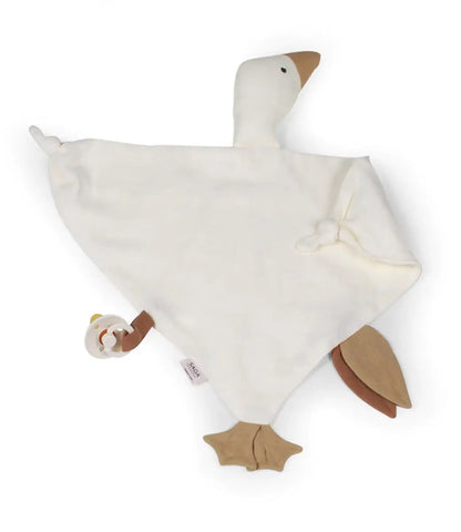 Cuddle goose incl. borduren met naam // Bliki - cream Saga Copenhagen