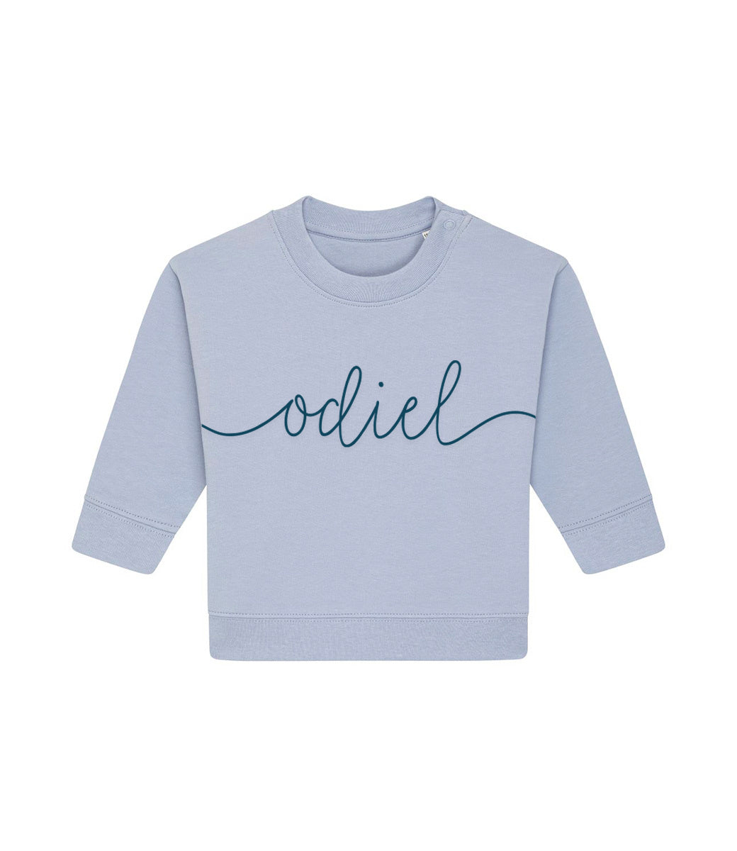 Baby name sweater // Flow