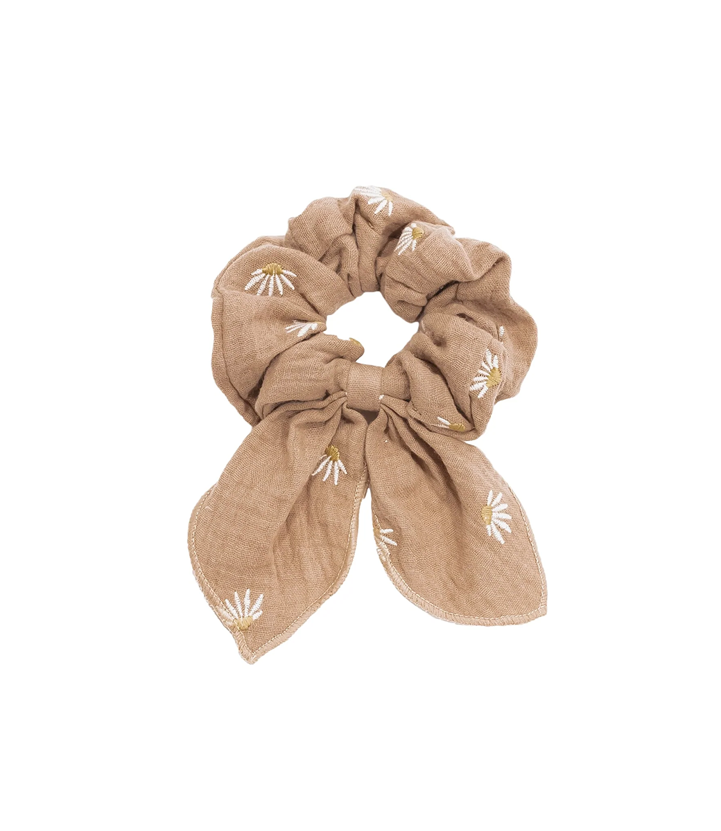 Scrunchie // Flower taupe