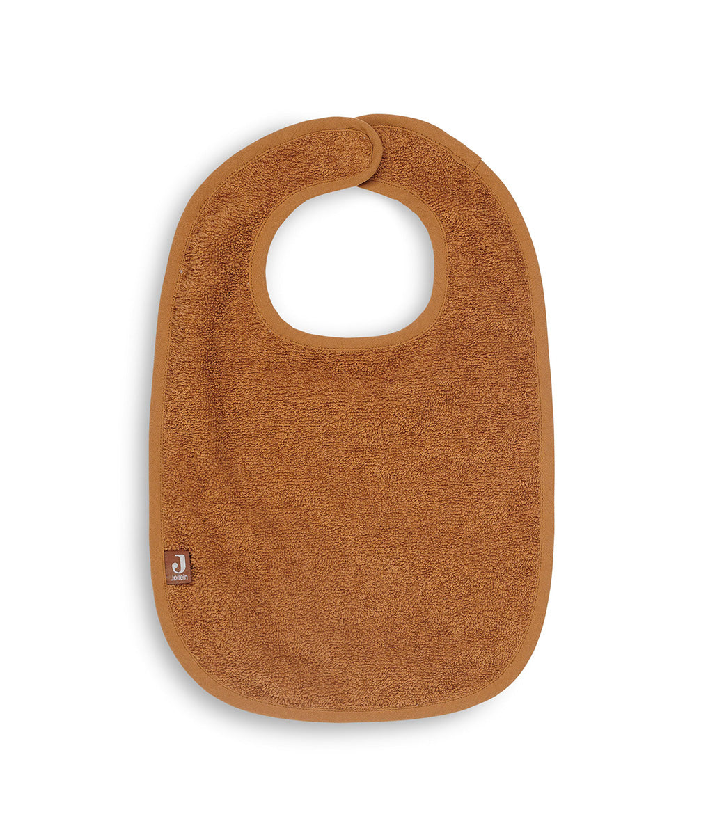 Bib // Caramel - embroidered with name